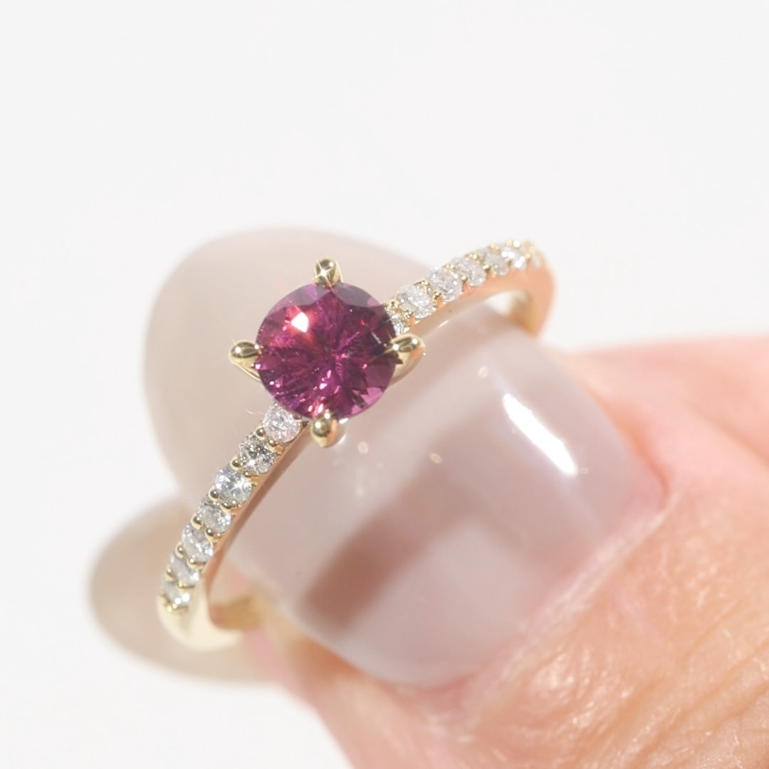 Tanzanian Rhodolite Garnet: A Rare Beauty in Quiet Rose