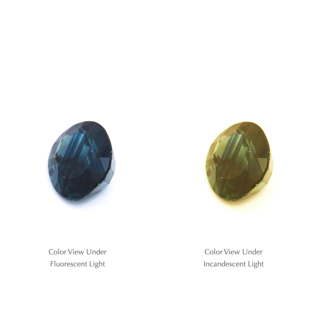 0.77 Ct. Australian Color Change Sapphire ACC1010
