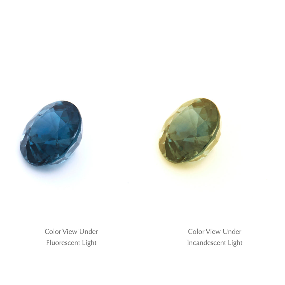 0.72 Ct. Australian Color Change Sapphire ACC1012