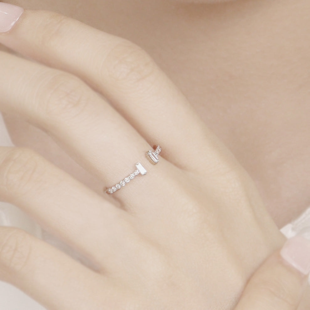 18K GOLD Twilight Elegance Diamond Ring A00207 - FABER JEWELS