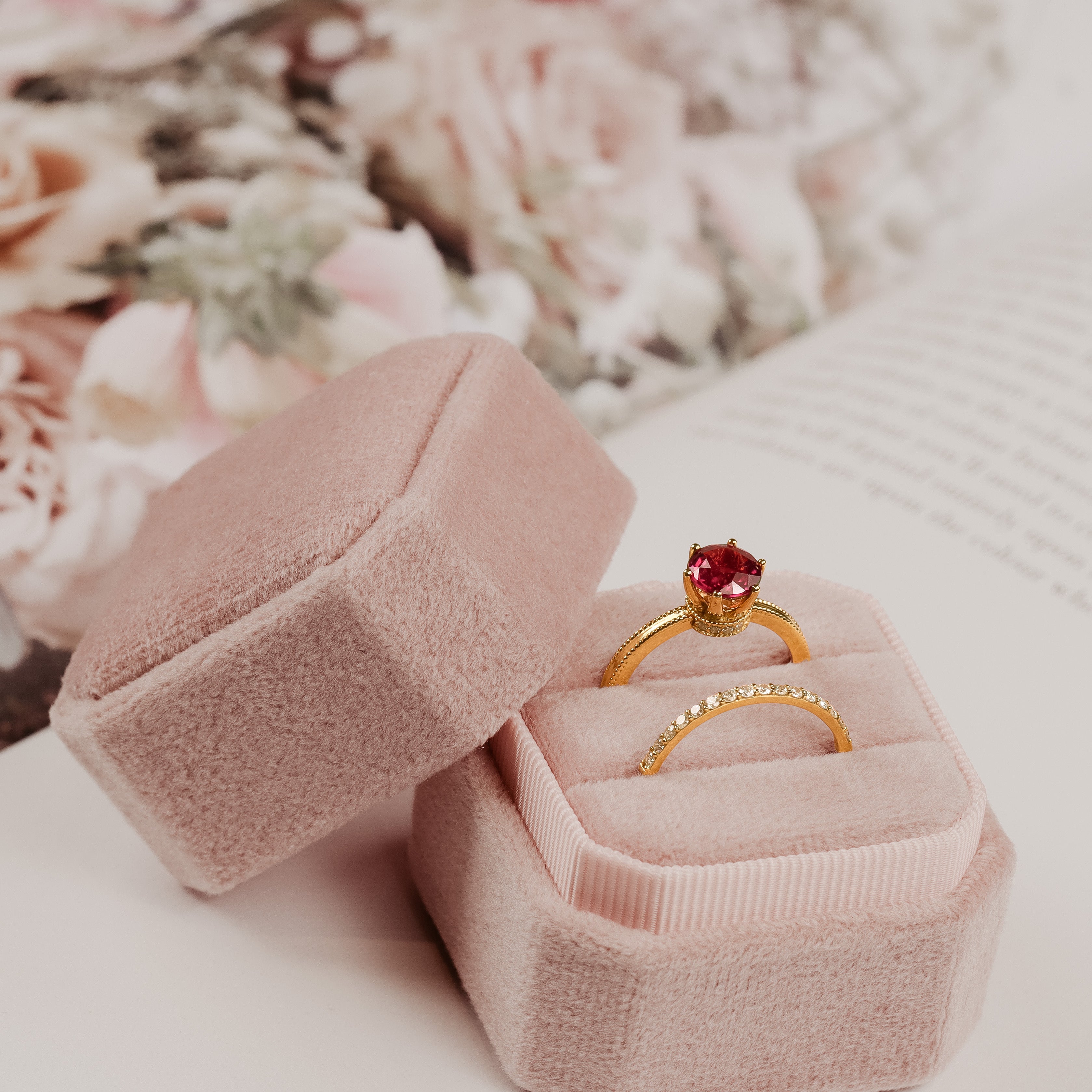 Rhodolite Ring A00115 - FABER JEWELS