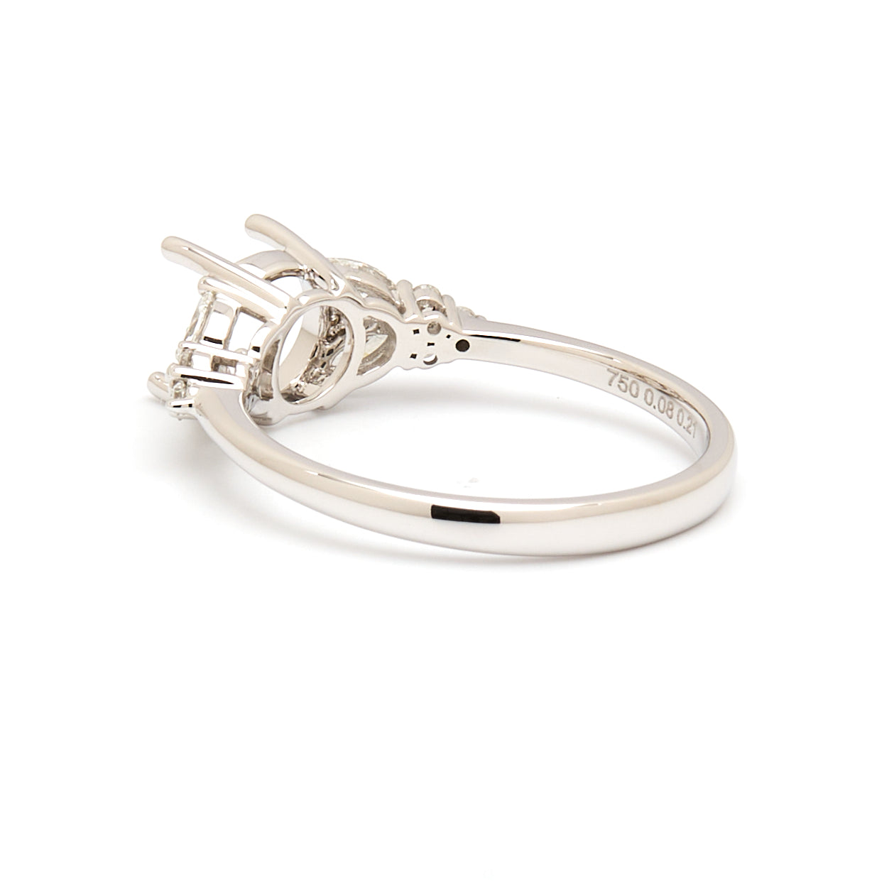 18K Gold Natural Diamond Symphony Bloom Ring Mount RM1073