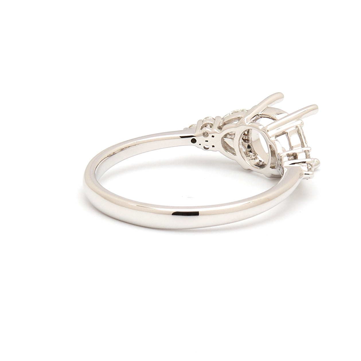 18K Gold Natural Diamond Symphony Bloom Ring Mount MR005-RM1073 - FABER JEWELS