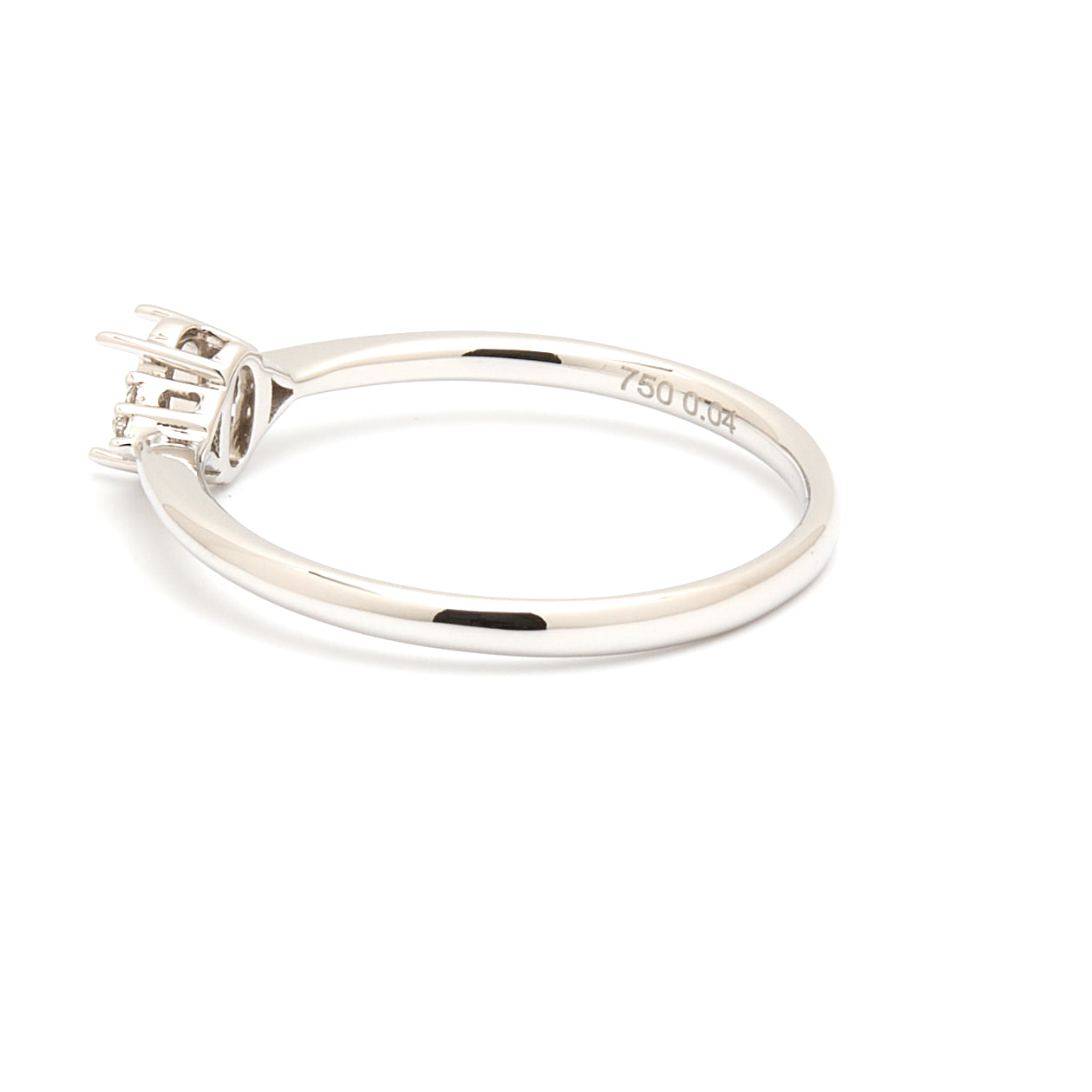 18K Gold Natural Diamond Blossom ring mount RM1202