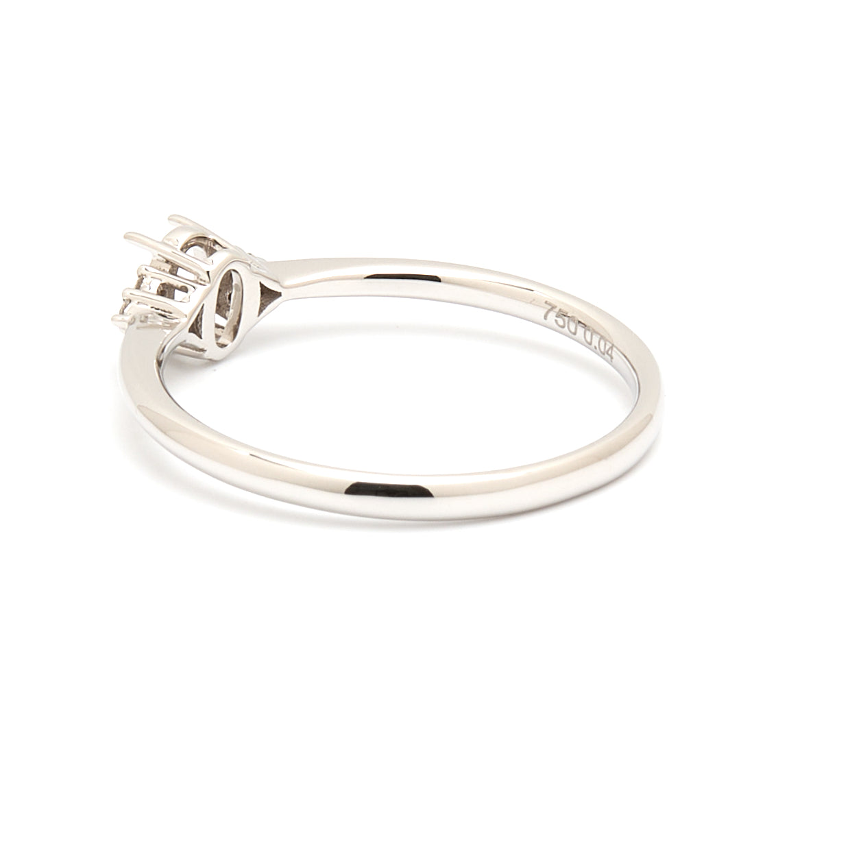 18K Gold Natural Diamond Blossom ring mount RM1202