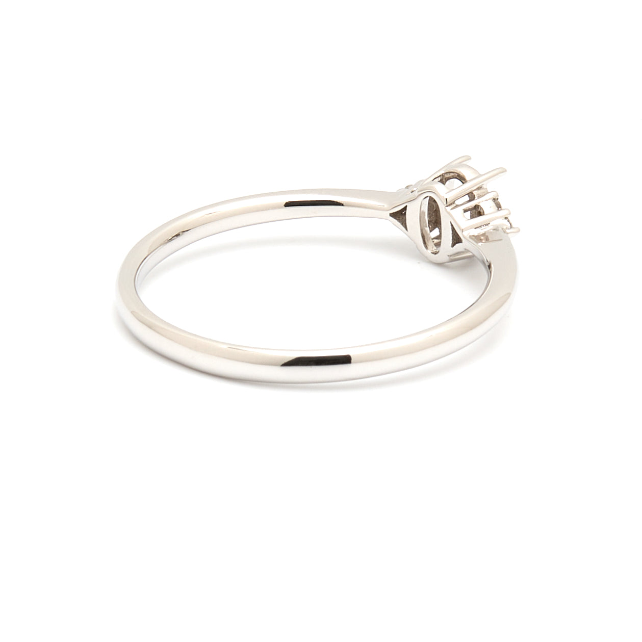 18K Gold Natural Diamond Blossom ring mount RM1202