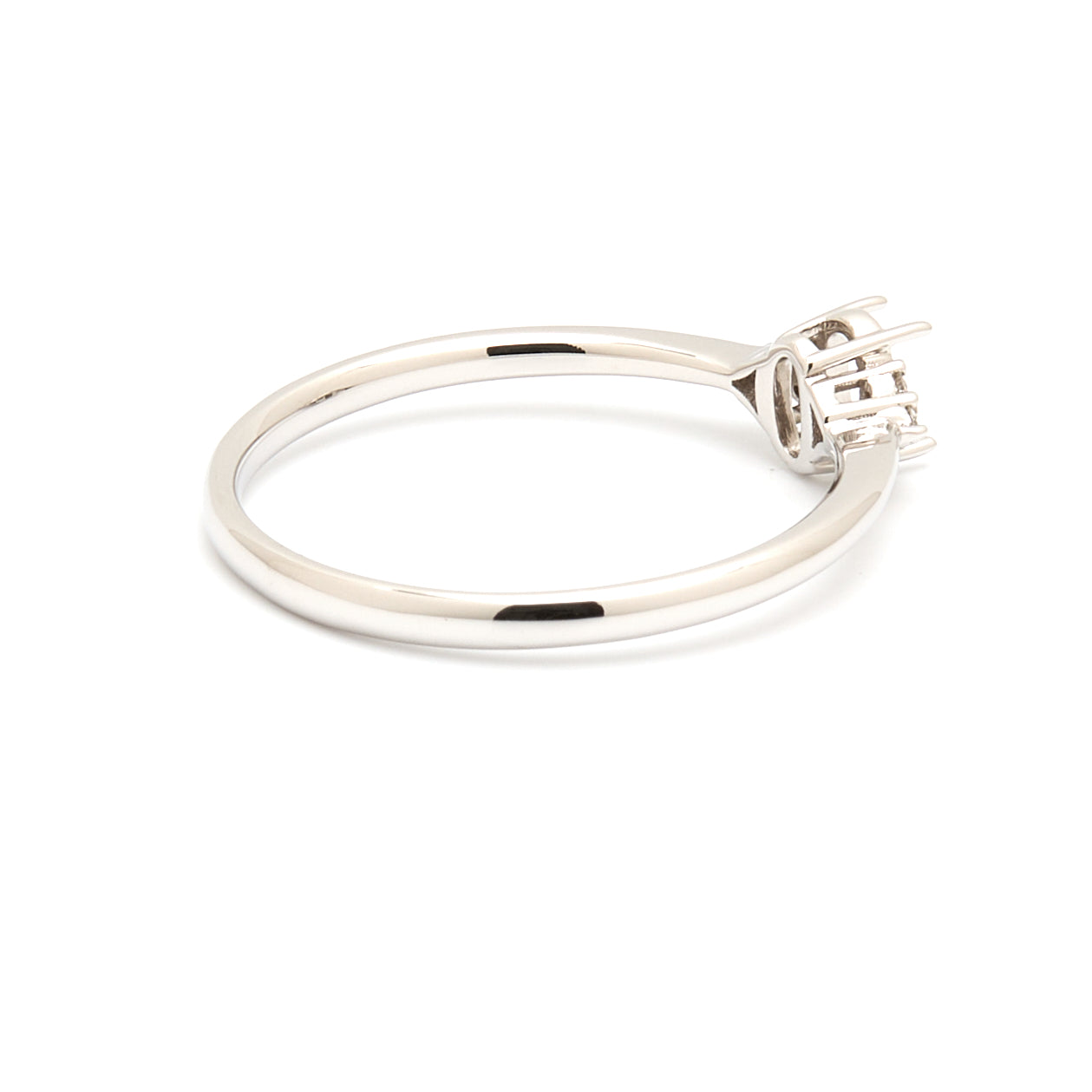 18K Gold Natural Diamond Blossom ring mount RM1202