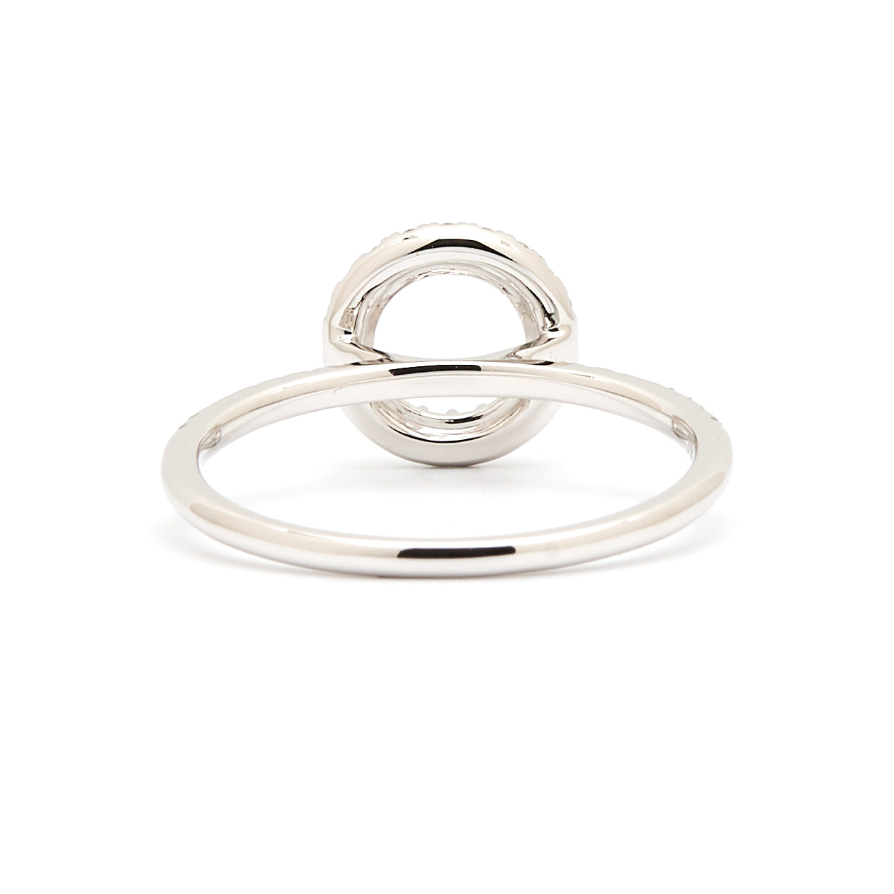 18K Gold Natural Diamond Nova Ring Mount MR016 - RM5014 - FABER JEWELS
