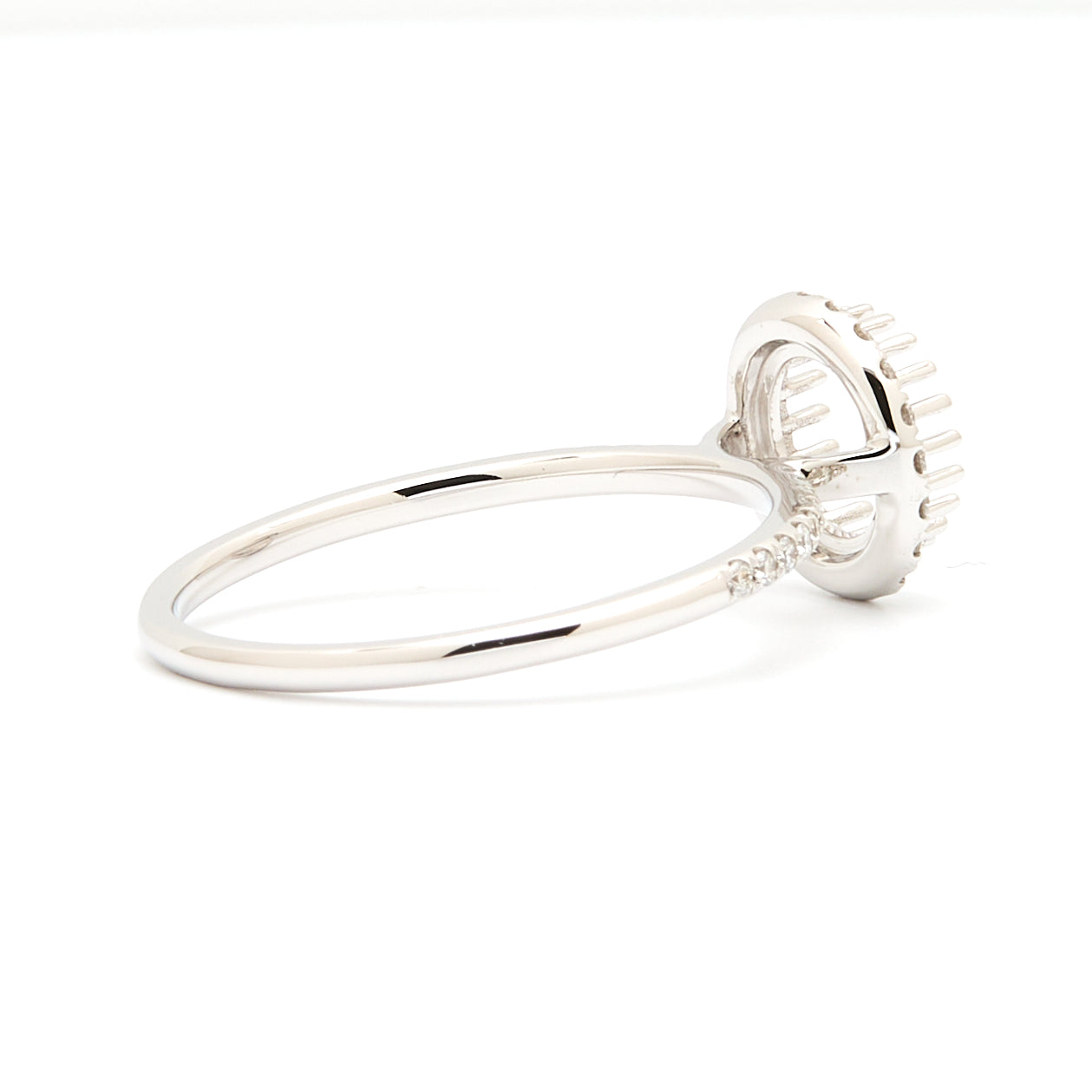18K Gold Natural Diamond Nova Ring Mount MR016 - RM5014 - FABER JEWELS