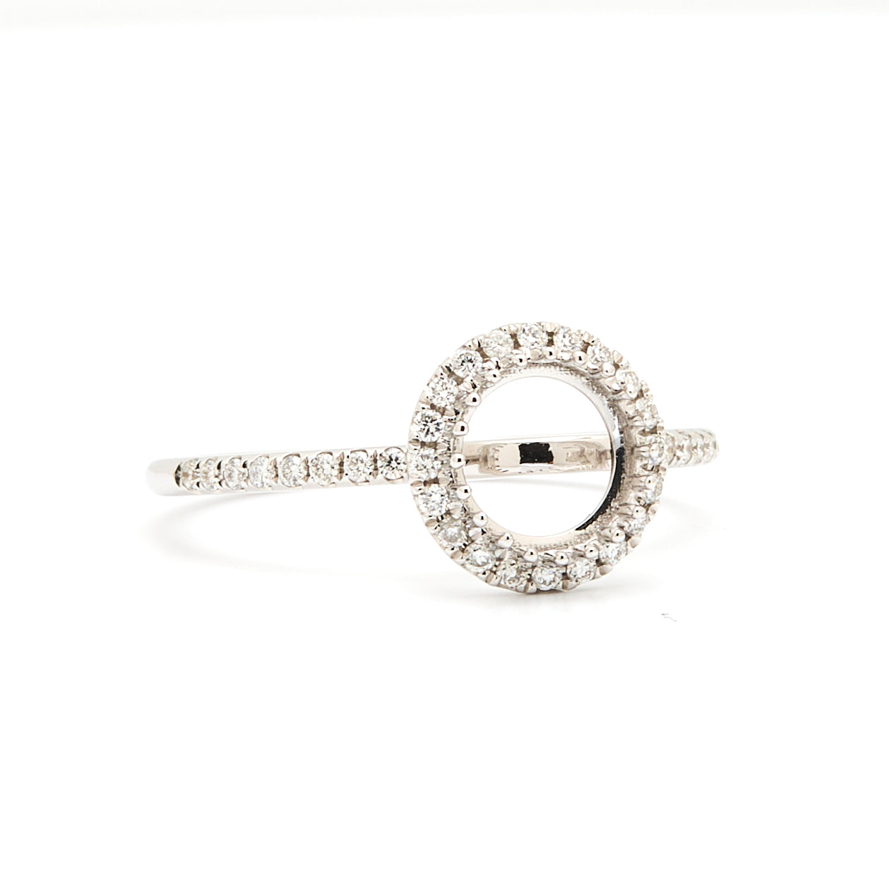 18K Gold Natural Diamond Nova Ring Mount MR016 - RM5014 - FABER JEWELS