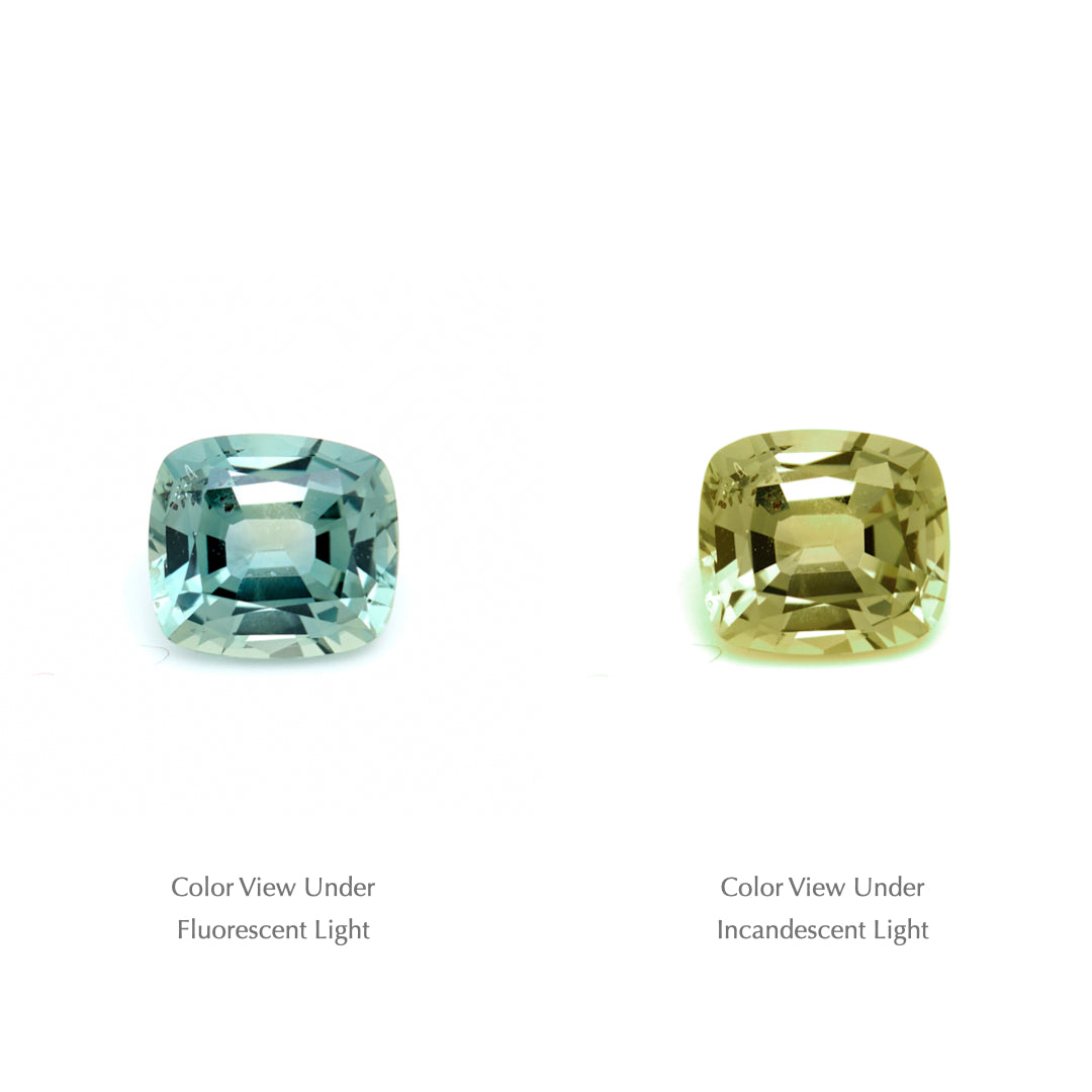 0.74 Ct. Tanzanian Color Change Sapphire TCC1001