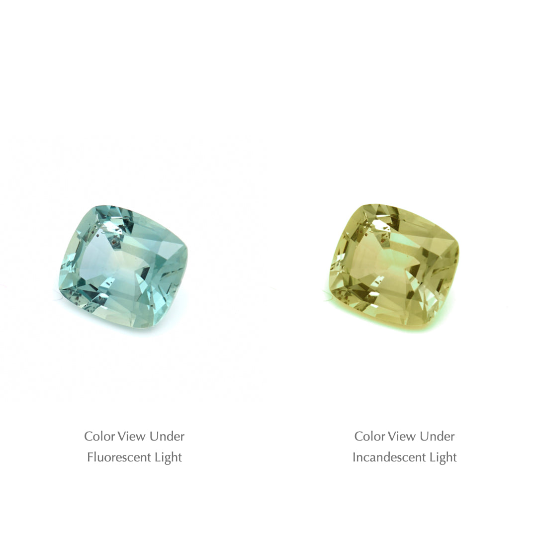 0.74 Ct. Tanzanian Color Change Sapphire TCC1001