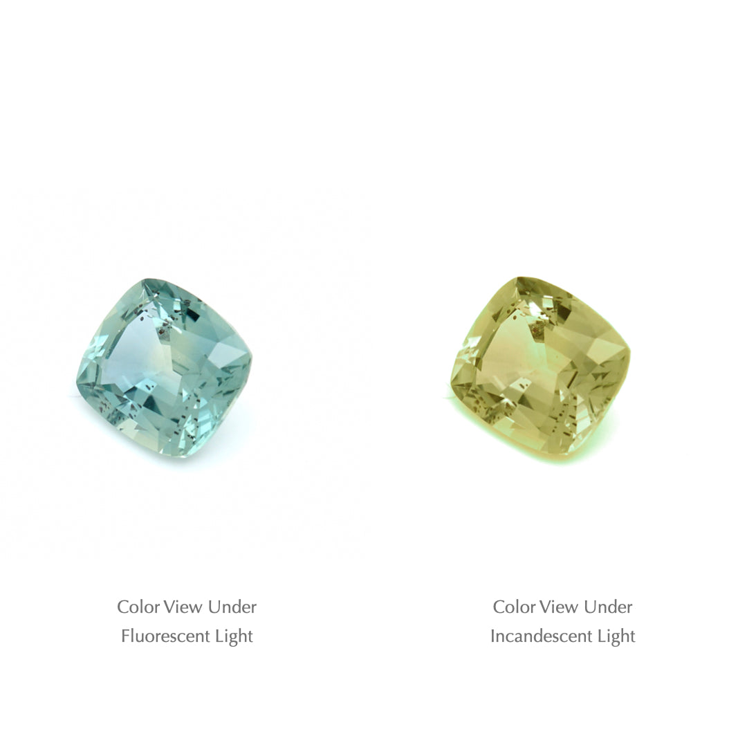 0.74 Ct. Tanzanian Color Change Sapphire TCC1001