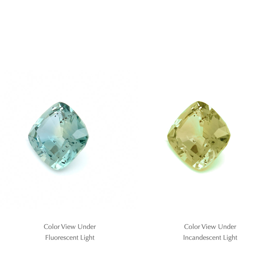 0.74 Ct. Tanzanian Color Change Sapphire TCC1001