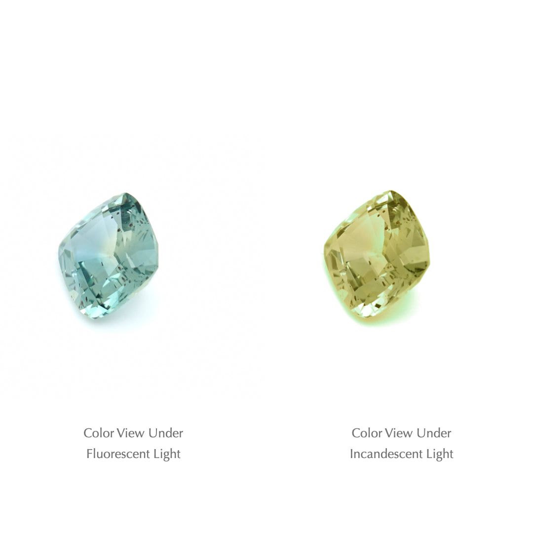 0.74 Ct. Tanzanian Color Change Sapphire TCC1001