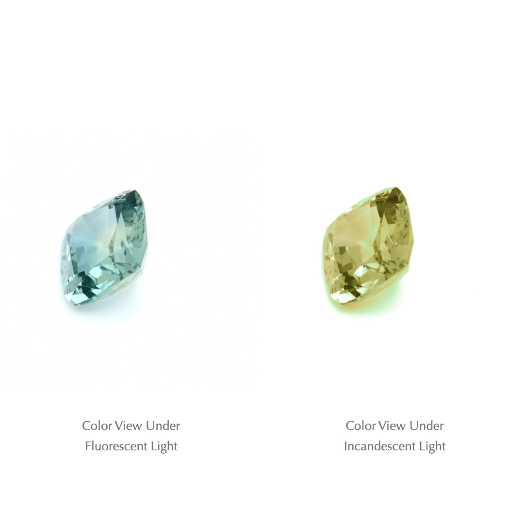 0.74 Ct. Tanzanian Color Change Sapphire TCC1001