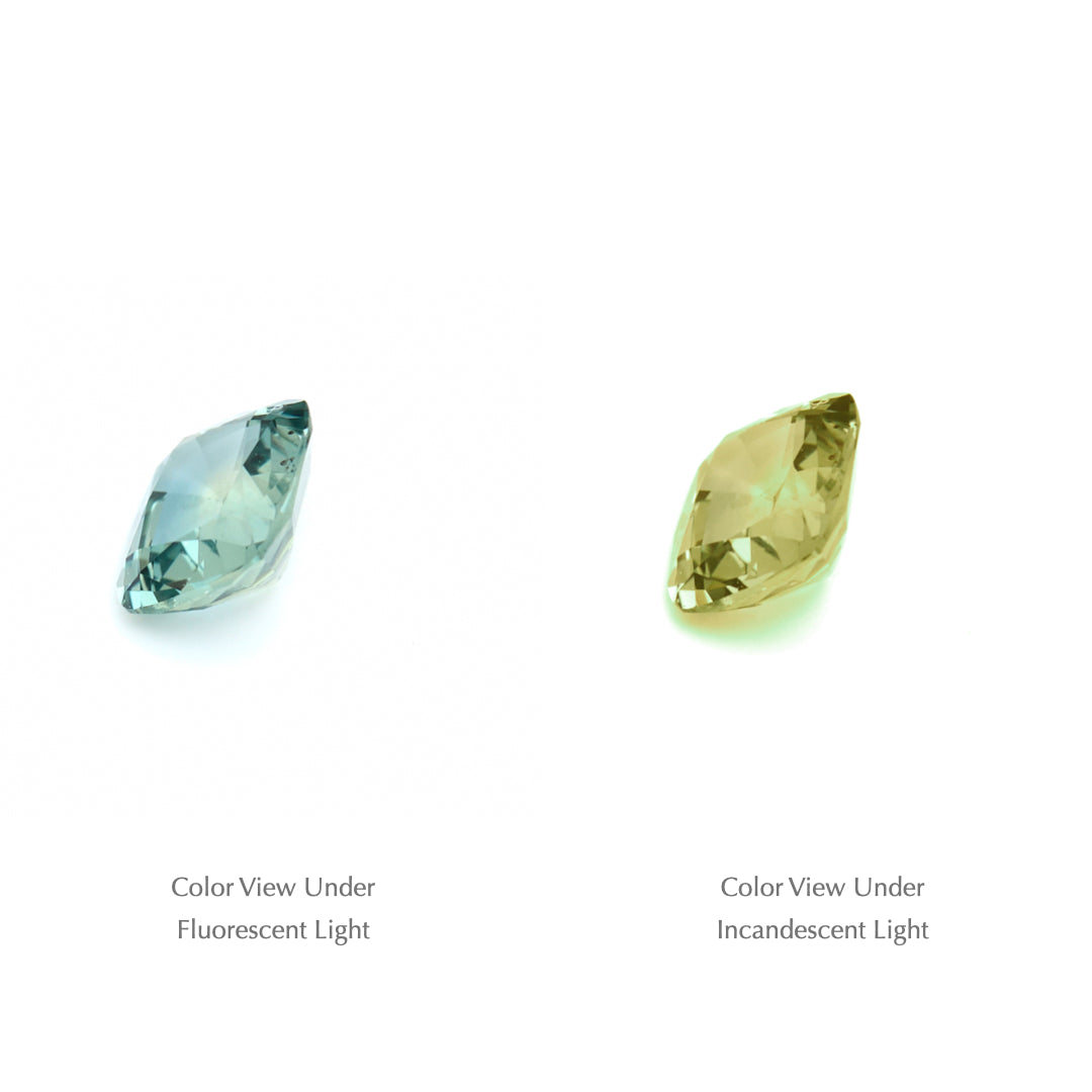 0.74 Ct. Tanzanian Color Change Sapphire TCC1001