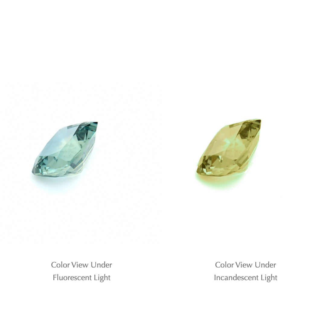 0.74 Ct. Tanzanian Color Change Sapphire TCC1001