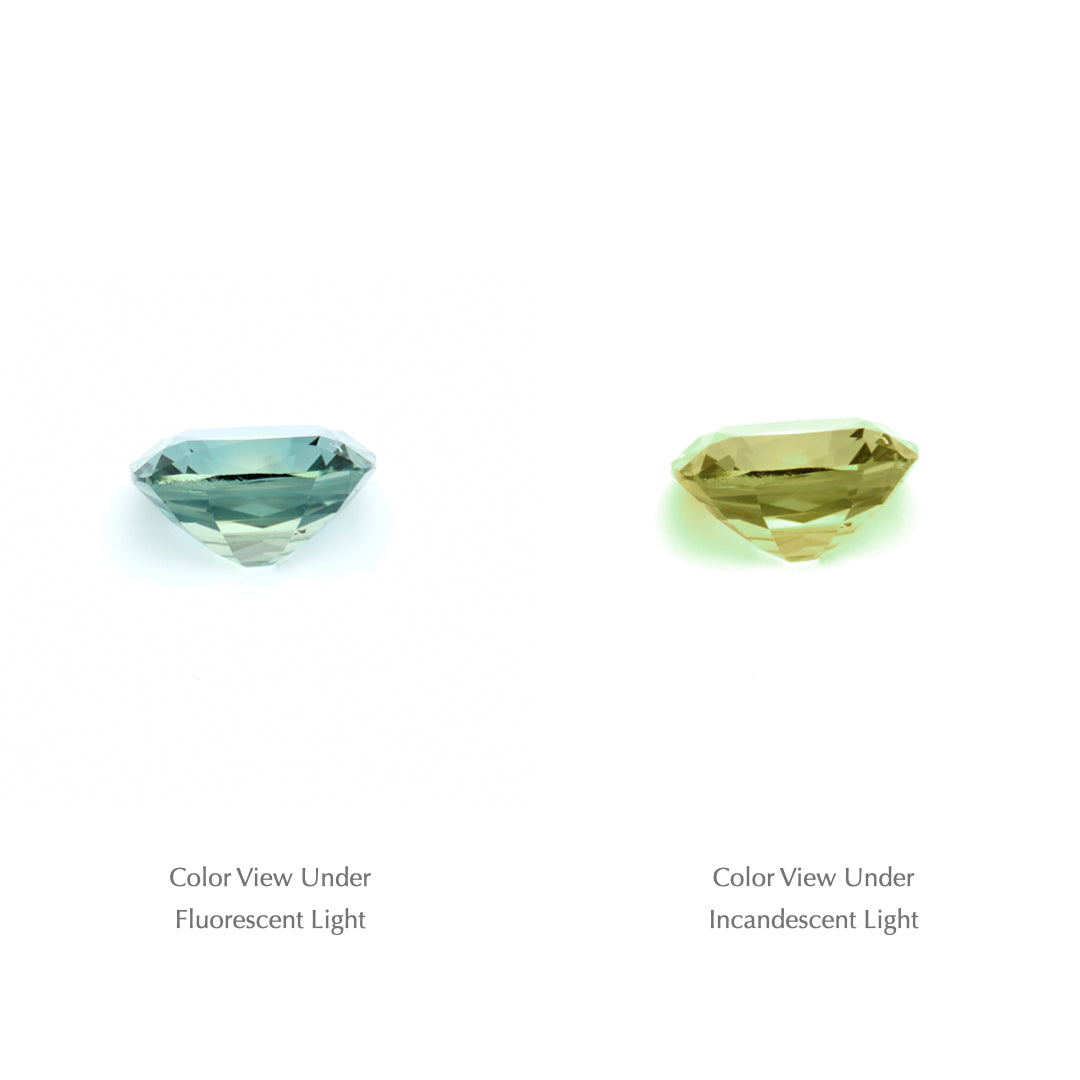 0.74 Ct. Tanzanian Color Change Sapphire TCC1001