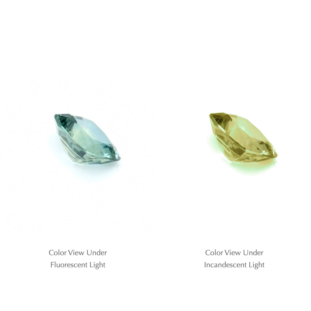 0.74 Ct. Tanzanian Color Change Sapphire TCC1001