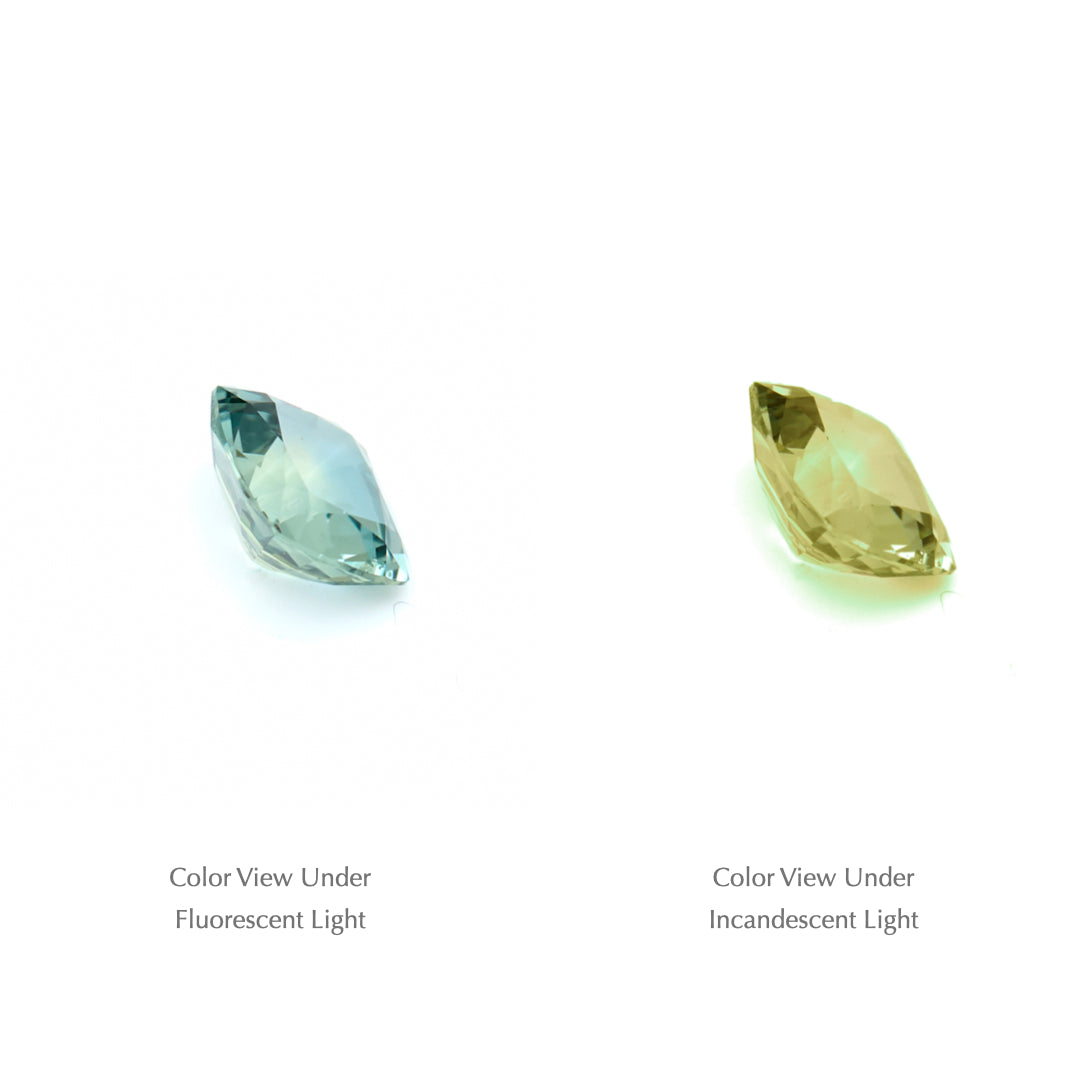 0.74 Ct. Tanzanian Color Change Sapphire TCC1001