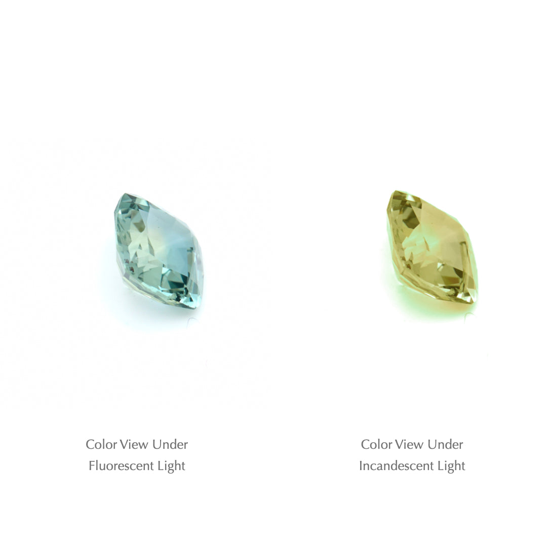 0.74 Ct. Tanzanian Color Change Sapphire TCC1001