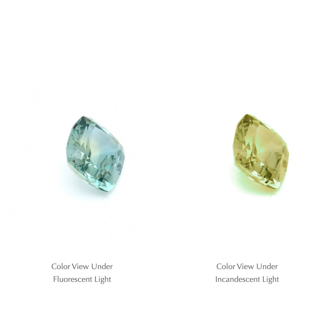 0.74 Ct. Tanzanian Color Change Sapphire TCC1001