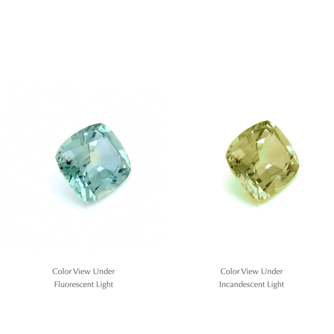 0.74 Ct. Tanzanian Color Change Sapphire TCC1001