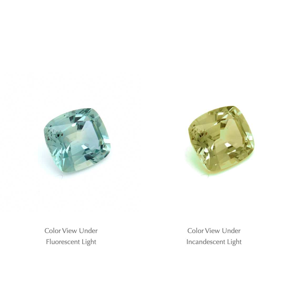 0.74 Ct. Tanzanian Color Change Sapphire TCC1001