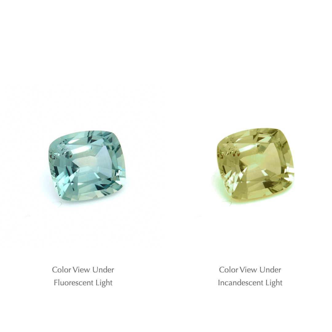 0.74 Ct. Tanzanian Color Change Sapphire TCC1001