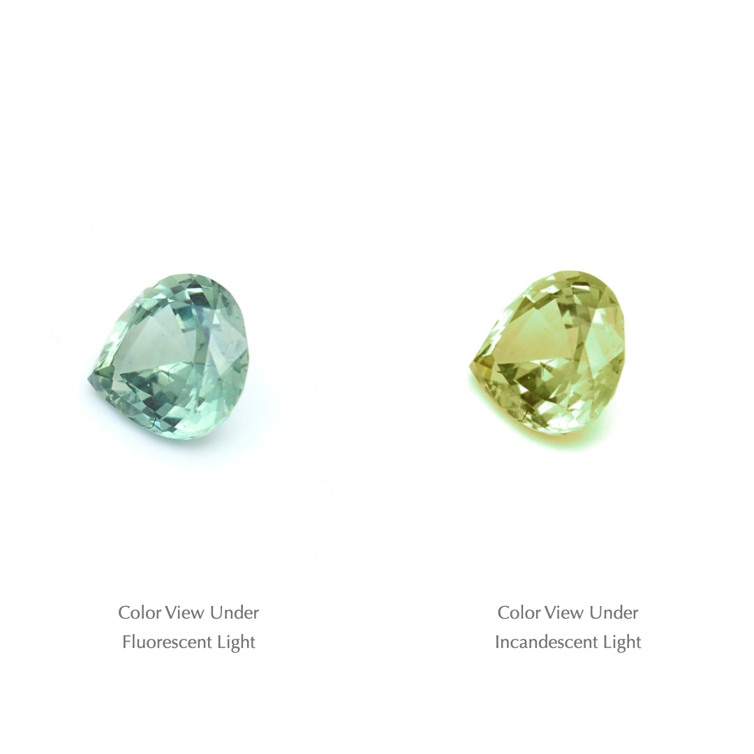 0.70 Ct. Tanzanian Color Change Sapphire TCC1002