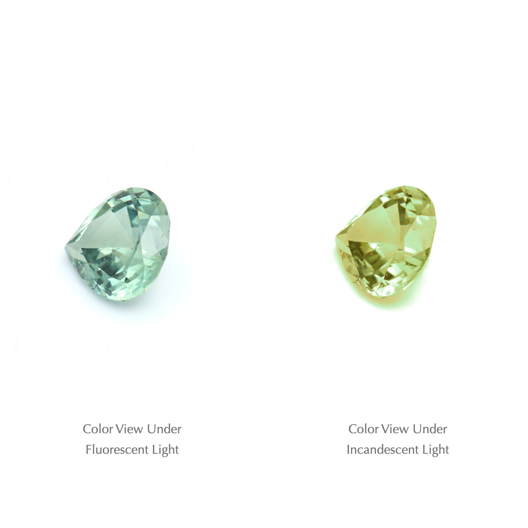 0.70 Ct. Tanzanian Color Change Sapphire TCC1002