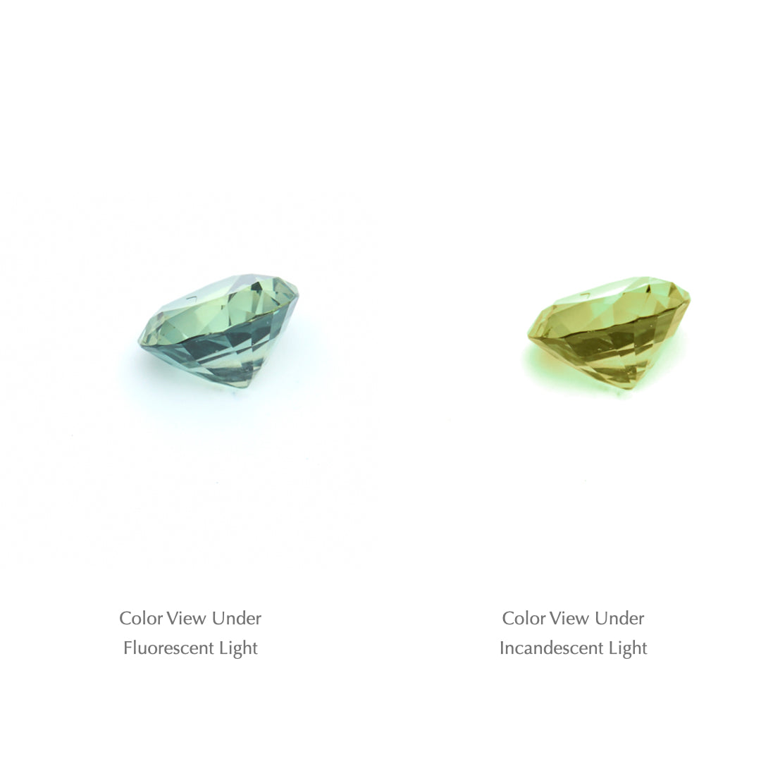 0.70 Ct. Tanzanian Color Change Sapphire TCC1002