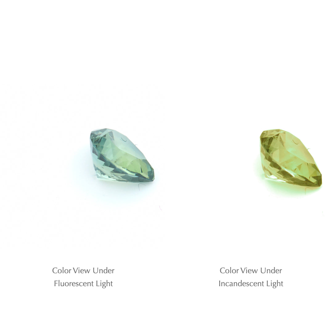 0.70 Ct. Tanzanian Color Change Sapphire TCC1002