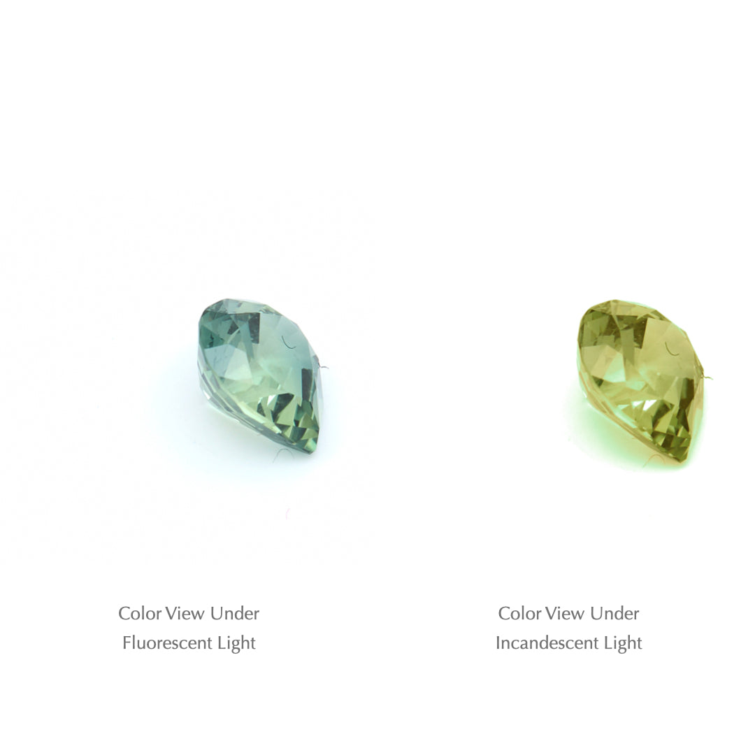 0.70 Ct. Tanzanian Color Change Sapphire TCC1002