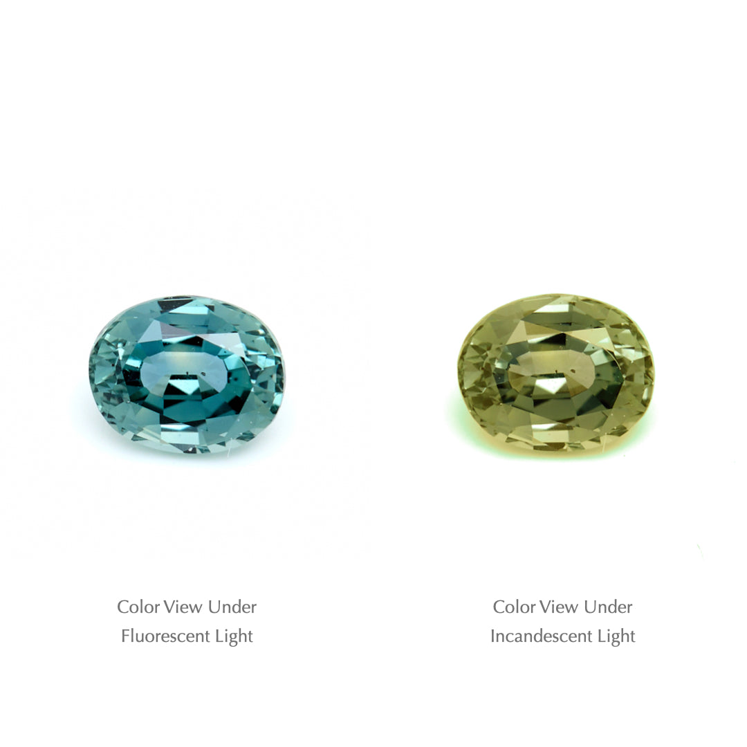 0.79 Ct. Tanzanian Color Change Sapphire TCC1003