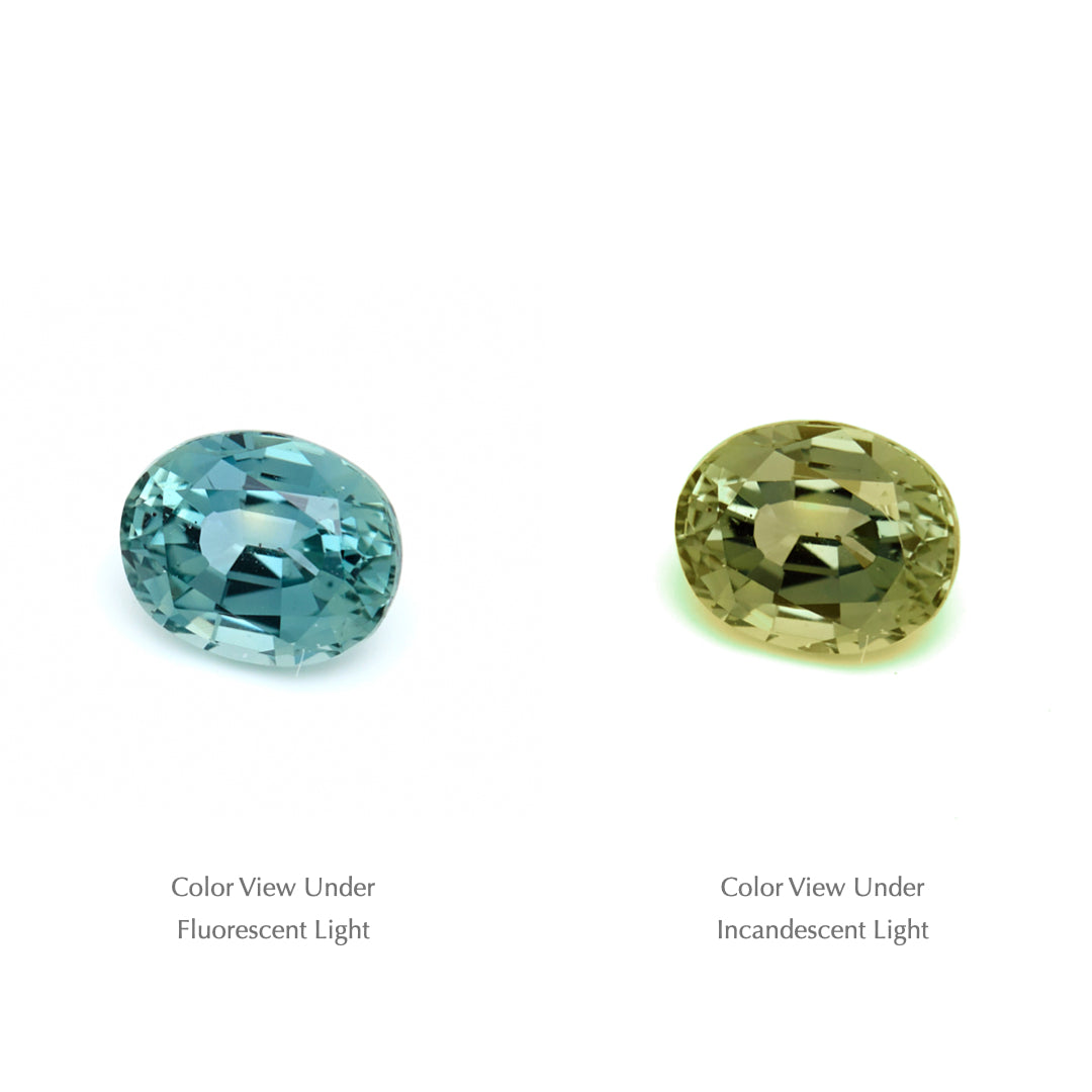 0.79 Ct. Tanzanian Color Change Sapphire TCC1003