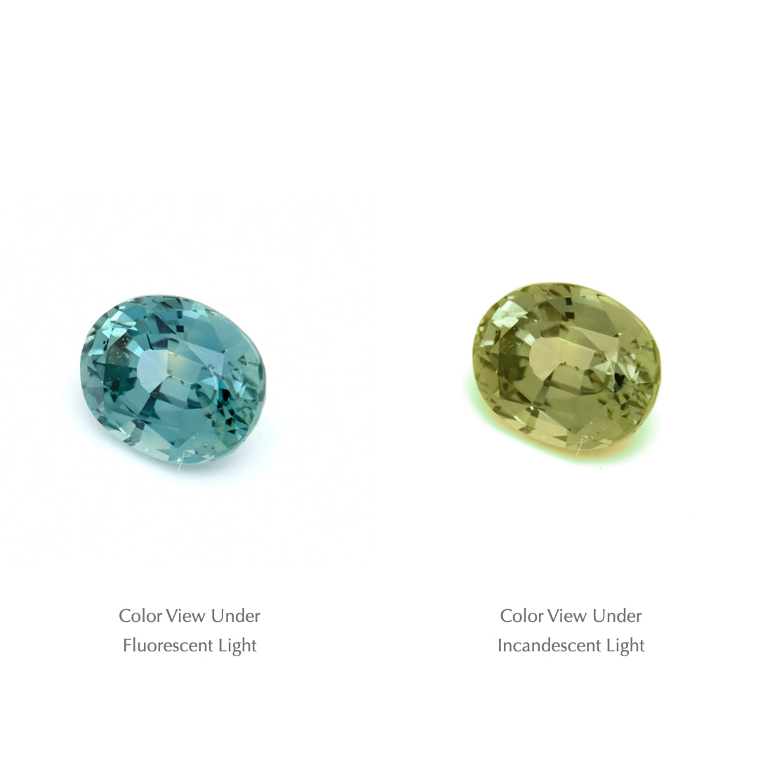 0.79 Ct. Tanzanian Color Change Sapphire TCC1003