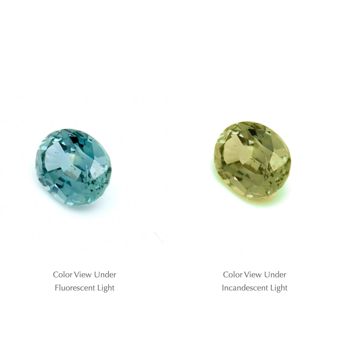 0.79 Ct. Tanzanian Color Change Sapphire TCC1003