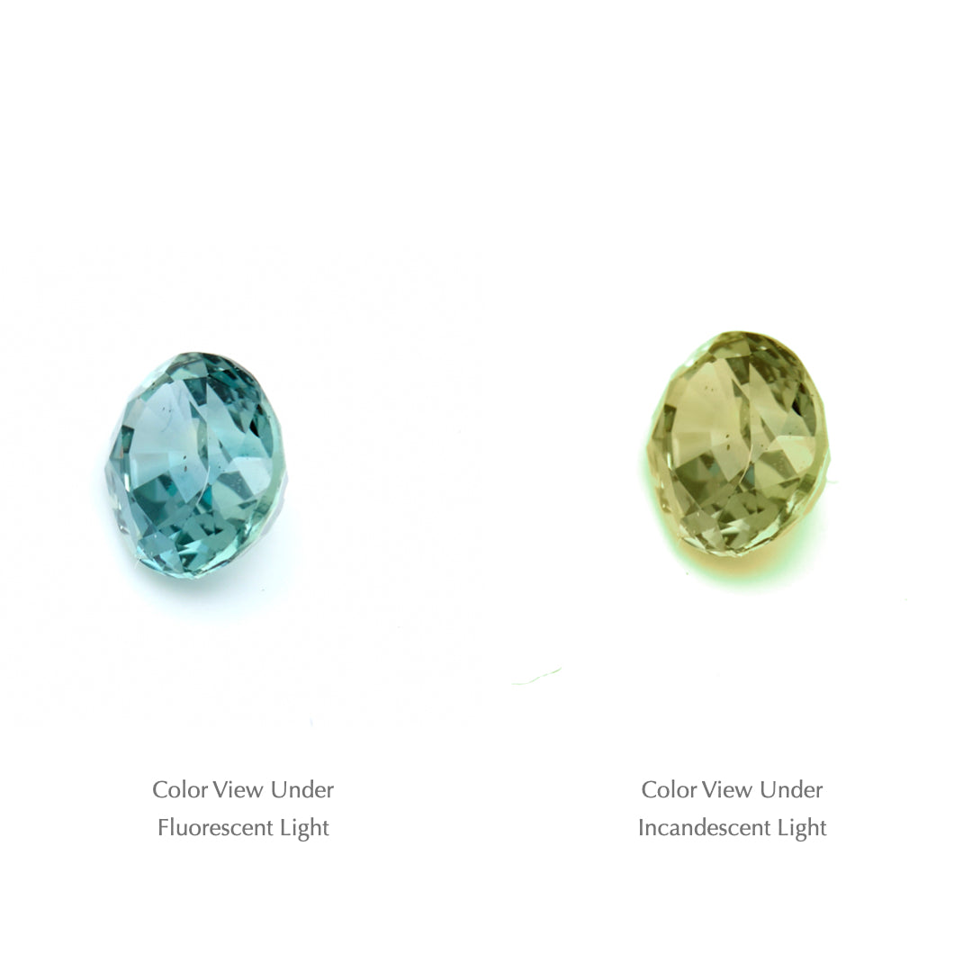 0.79 Ct. Tanzanian Color Change Sapphire TCC1003