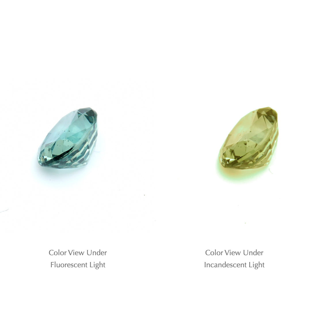 0.79 Ct. Tanzanian Color Change Sapphire TCC1003