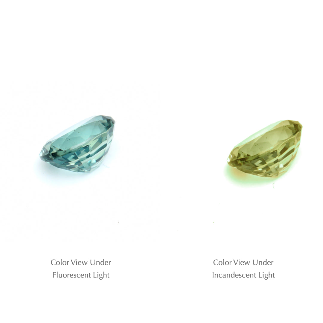 0.79 Ct. Tanzanian Color Change Sapphire TCC1003