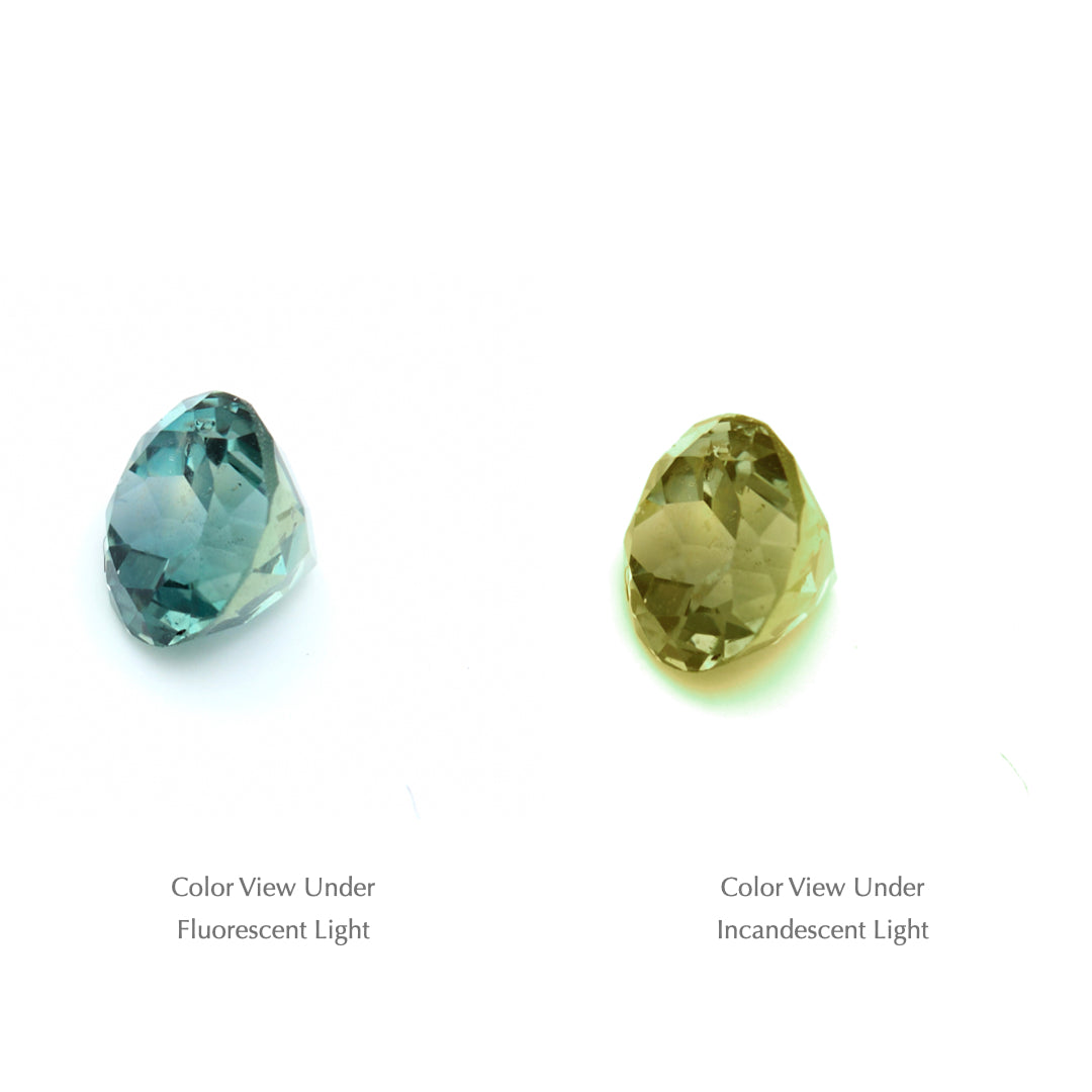 0.89 Ct. Tanzanian Color Change Sapphire TCC1004