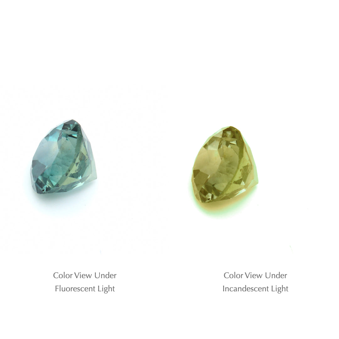 0.89 Ct. Tanzanian Color Change Sapphire TCC1004