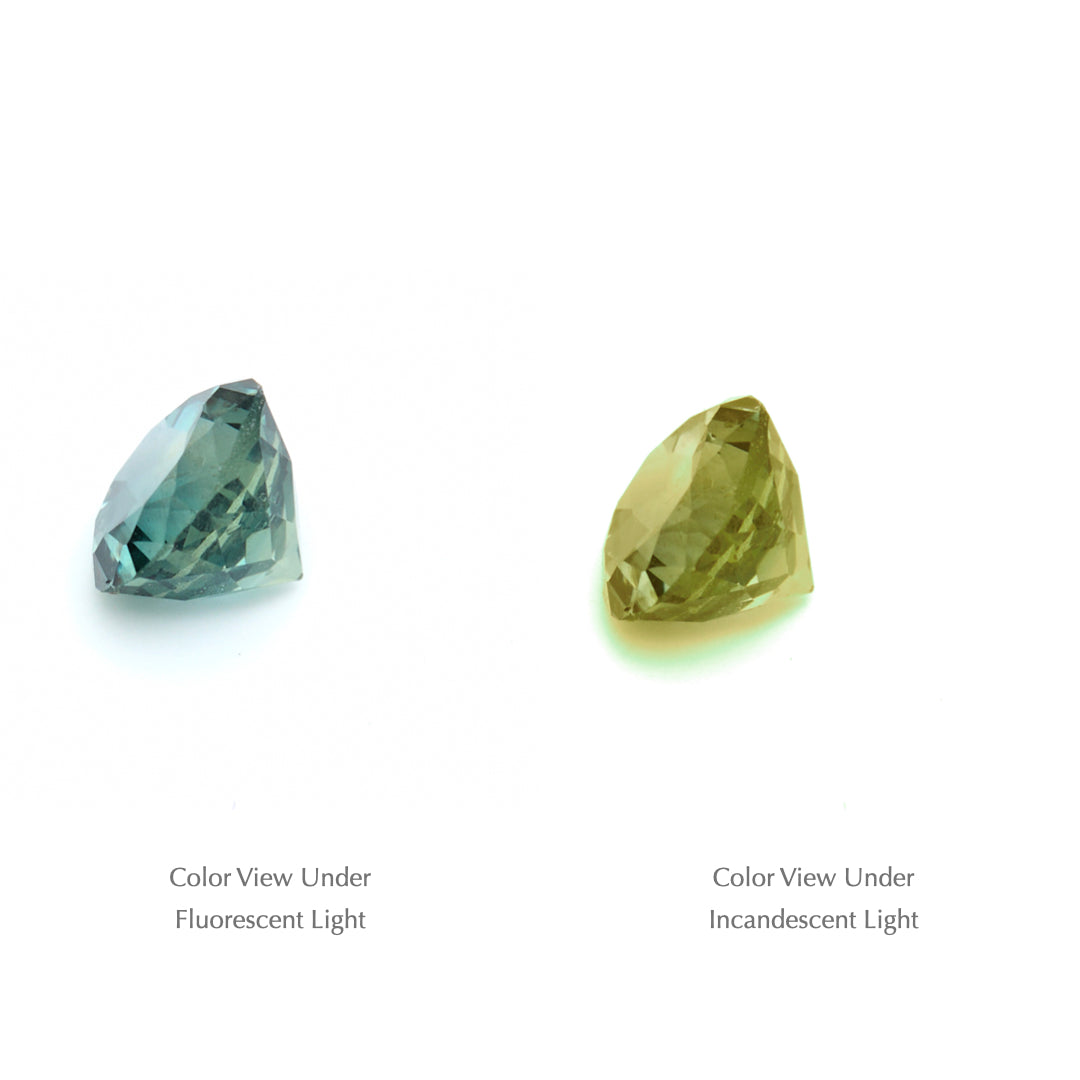 0.89 Ct. Tanzanian Color Change Sapphire TCC1004