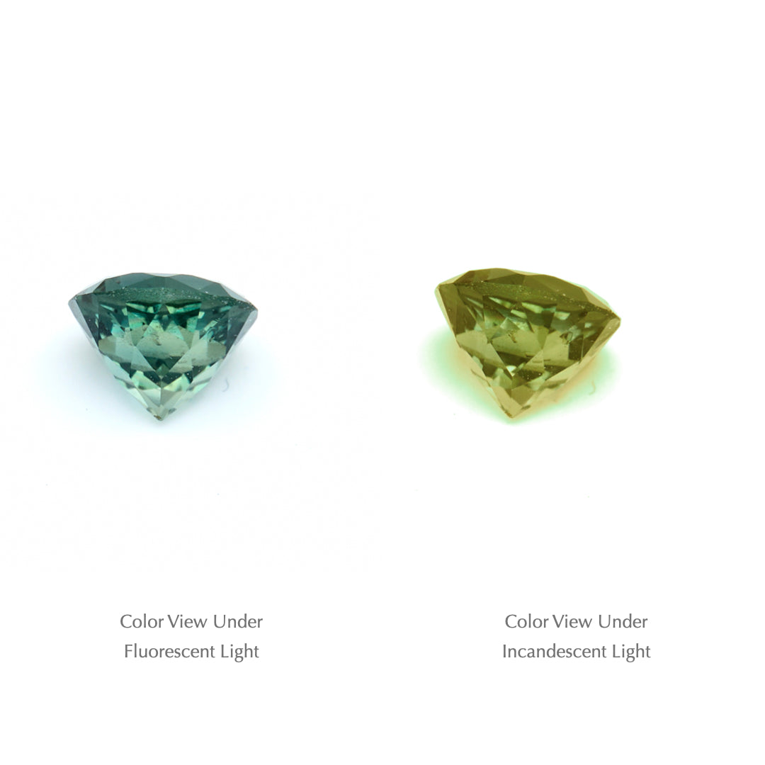 0.89 Ct. Tanzanian Color Change Sapphire TCC1004
