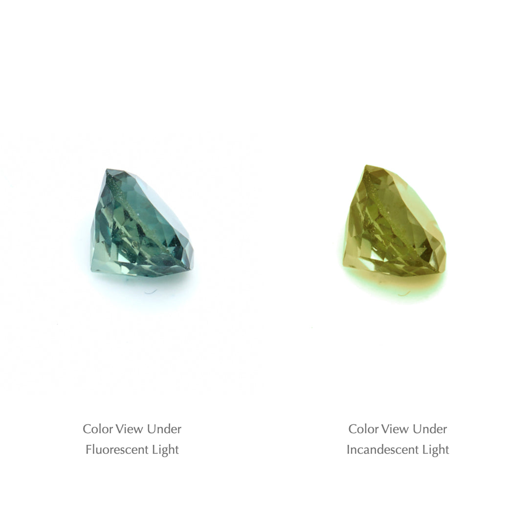 0.89 Ct. Tanzanian Color Change Sapphire TCC1004