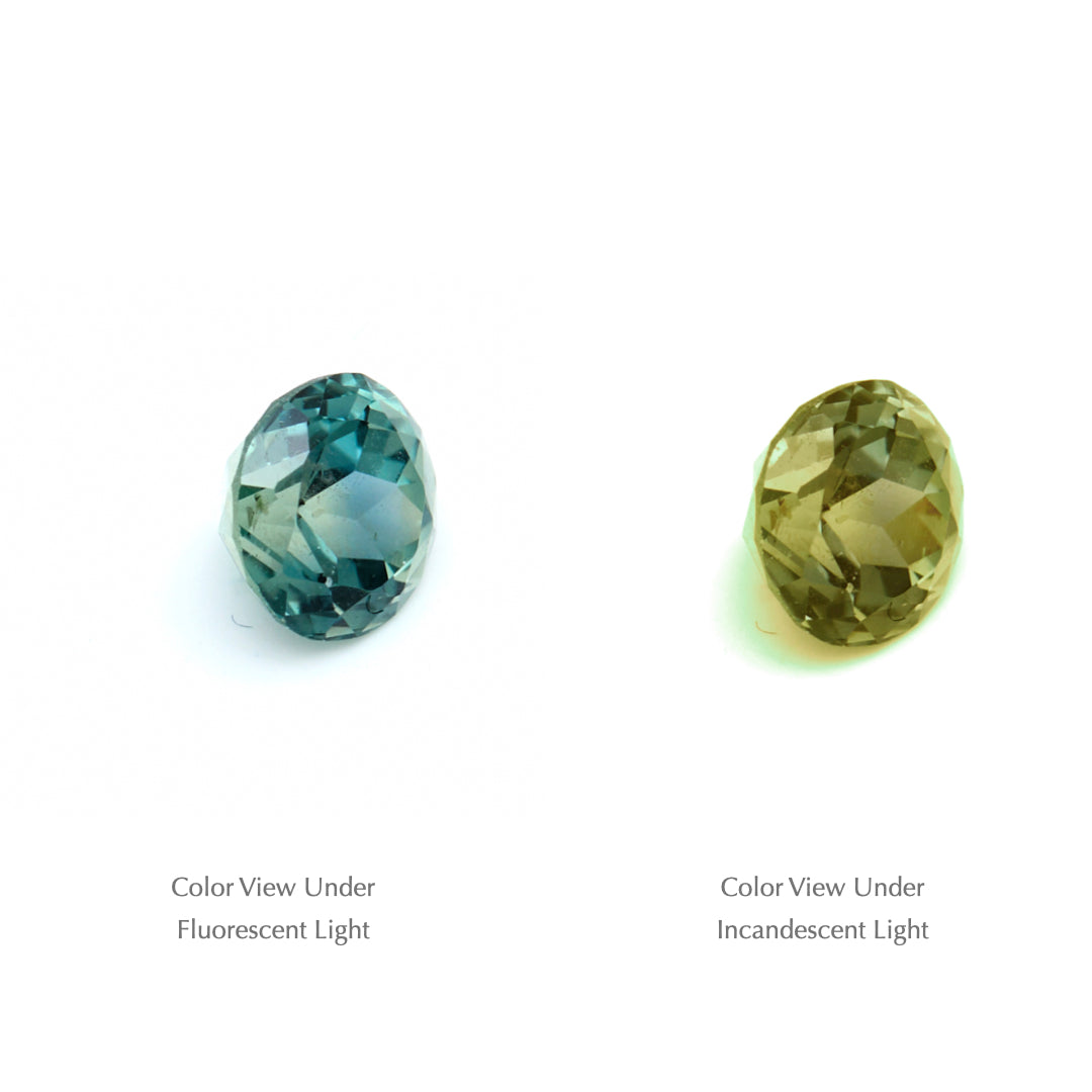 0.89 Ct. Tanzanian Color Change Sapphire TCC1004