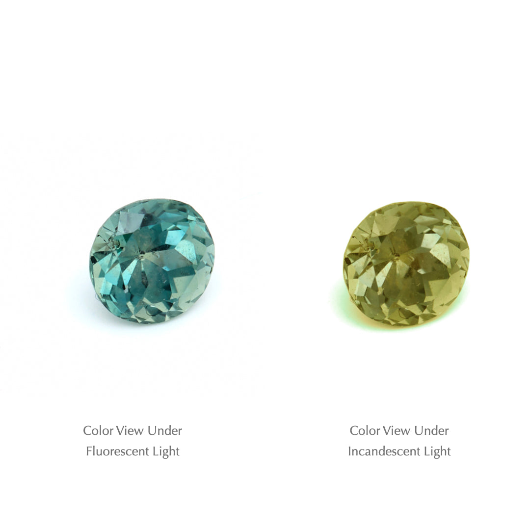 0.89 Ct. Tanzanian Color Change Sapphire TCC1004