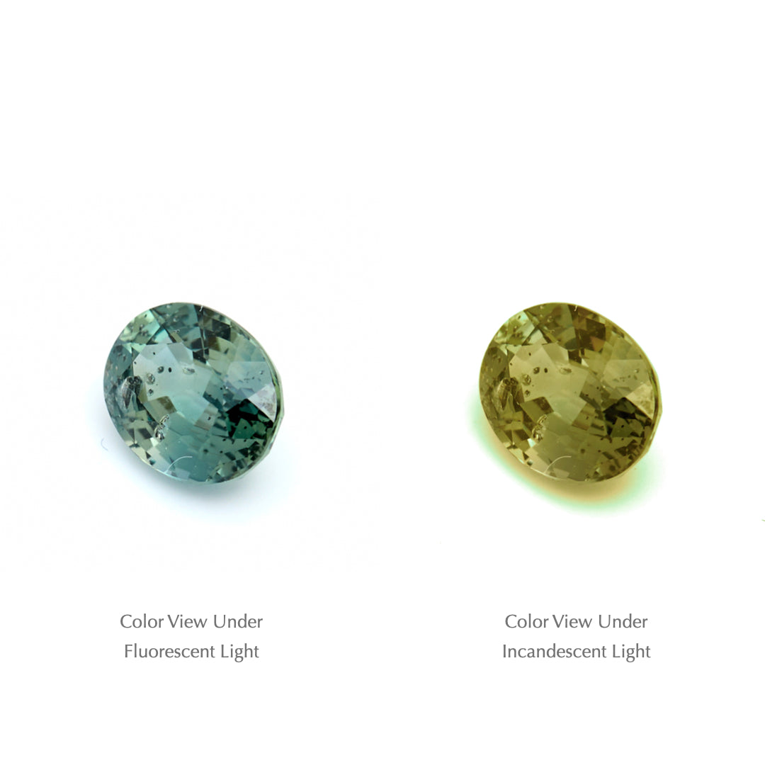 0.89 Ct. Tanzanian Color Change Sapphire TCC1005